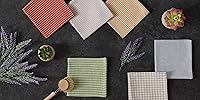 Vista 6 de DII Everyday Kitchen Collection - Juego de paños de cocina surtidos, 12 x 12 pulgadas, oro miel, 5