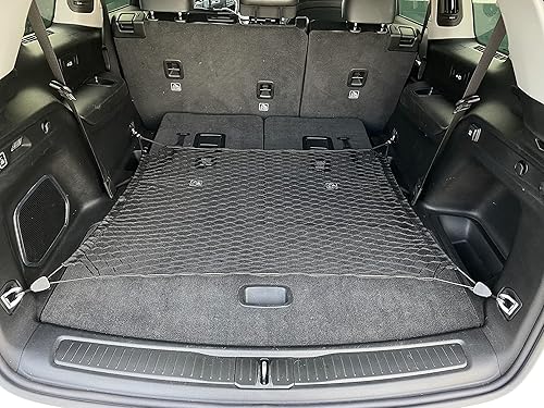 Miniatura 2 de Red de carga de malla estilo maletero para Jeep Grand Cherokee L Long 2021-2024 Accesorios de coche – Organizadores y almacenamiento de maletero