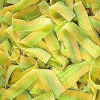 Vista 5 de Smarty Stop - Tiras de gomita de caramelo agrio de todos los sabores 1 libra (mora azul)