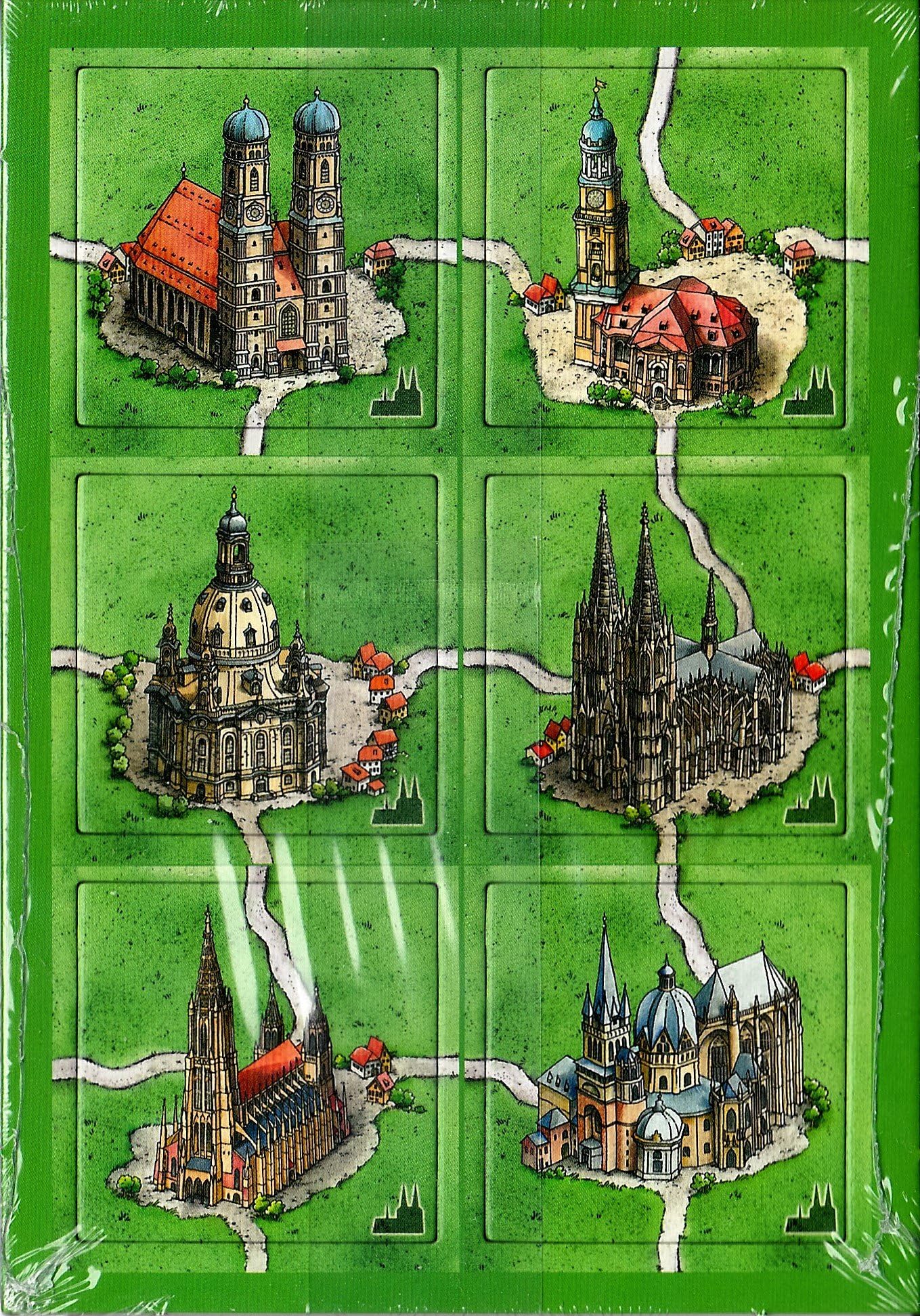 Carcassonne: German Cathedrals -Kathedralen Deutschland Mini Expansion