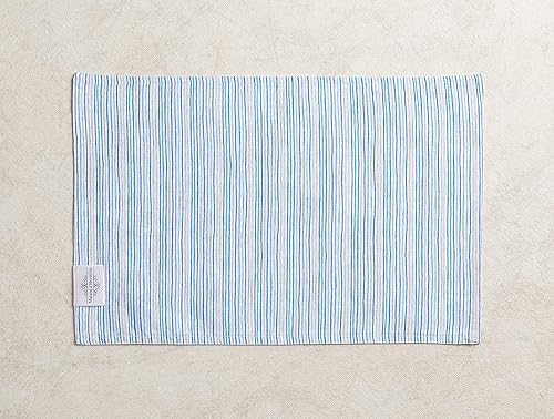 Miniatura 3 de Maison d' Hermine Manteles individuales 100% algodón peinado de alta calidad de 13 x 19 pulgadas, manteles individuales lavables, hogar, cocina,