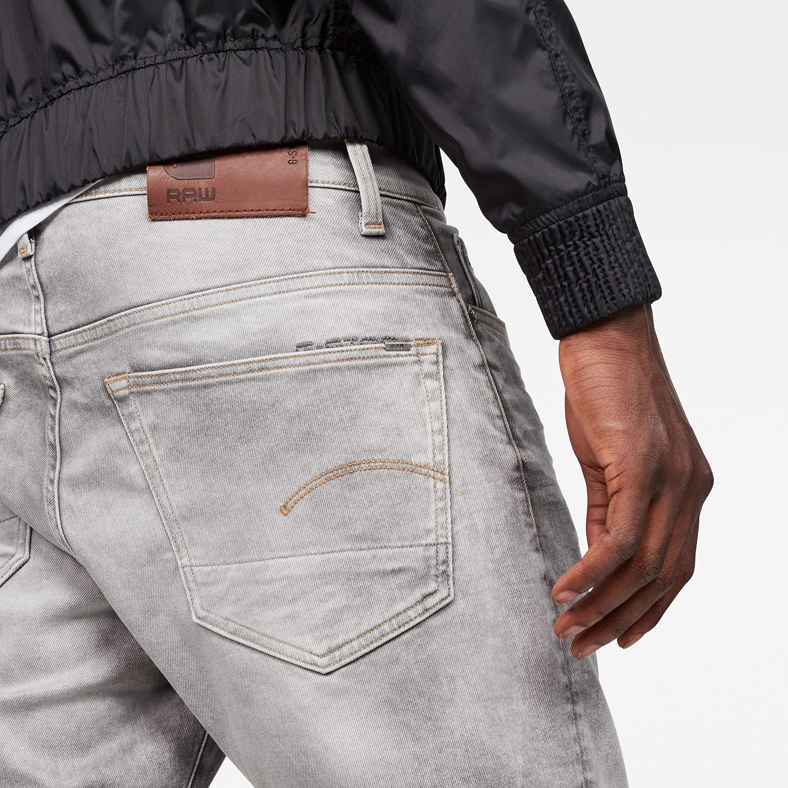 G-Star RAW Herren 3301 Regular Tapered Jeans – Bild 4