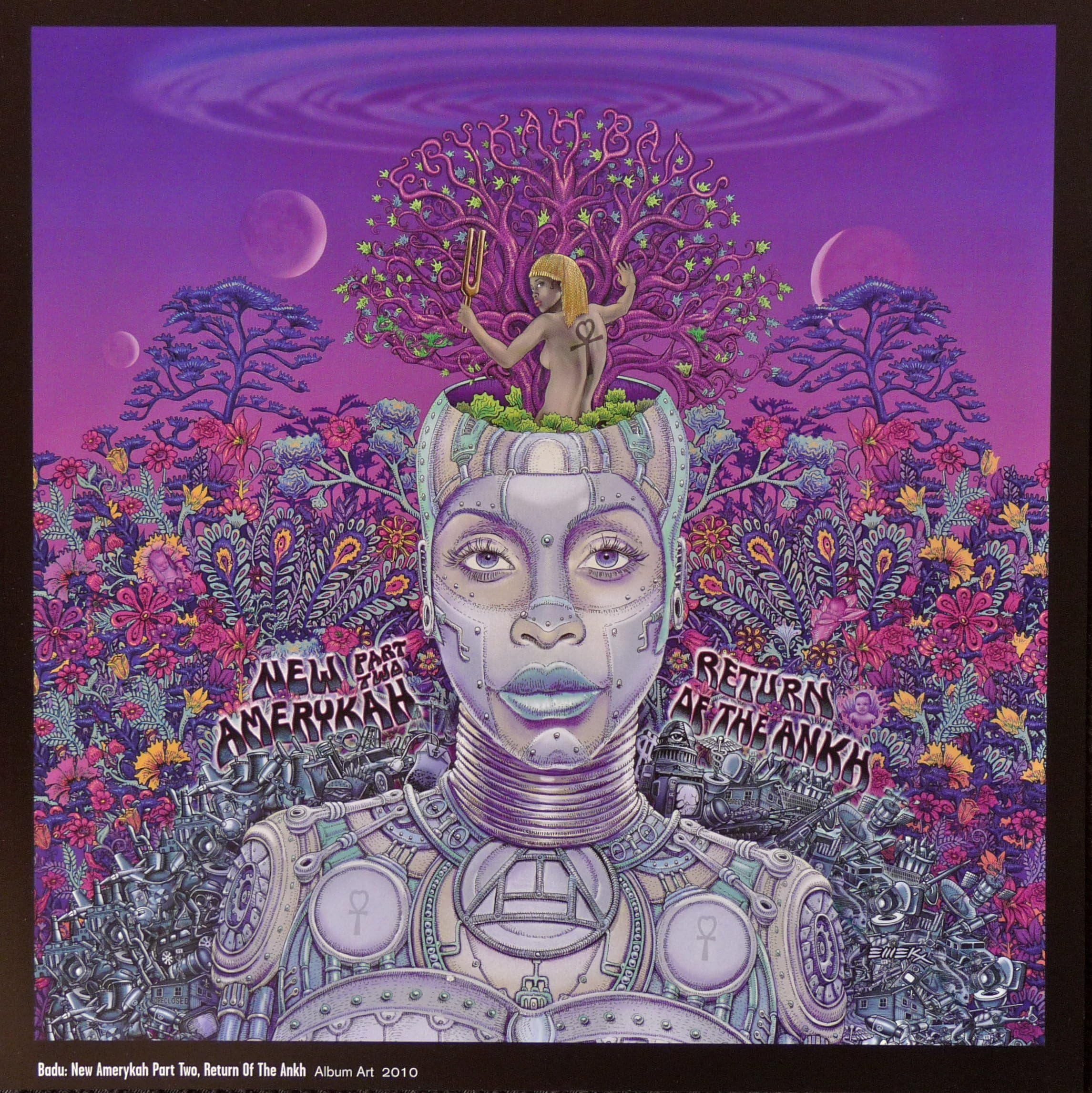 Erykah Badu - New Amerykah: Part Two, Return of The Ankh - Album Art Mini Poster