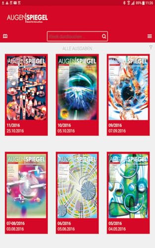 DER AUGENSPIEGEL - Zeitschrift für Klinik und Praxis