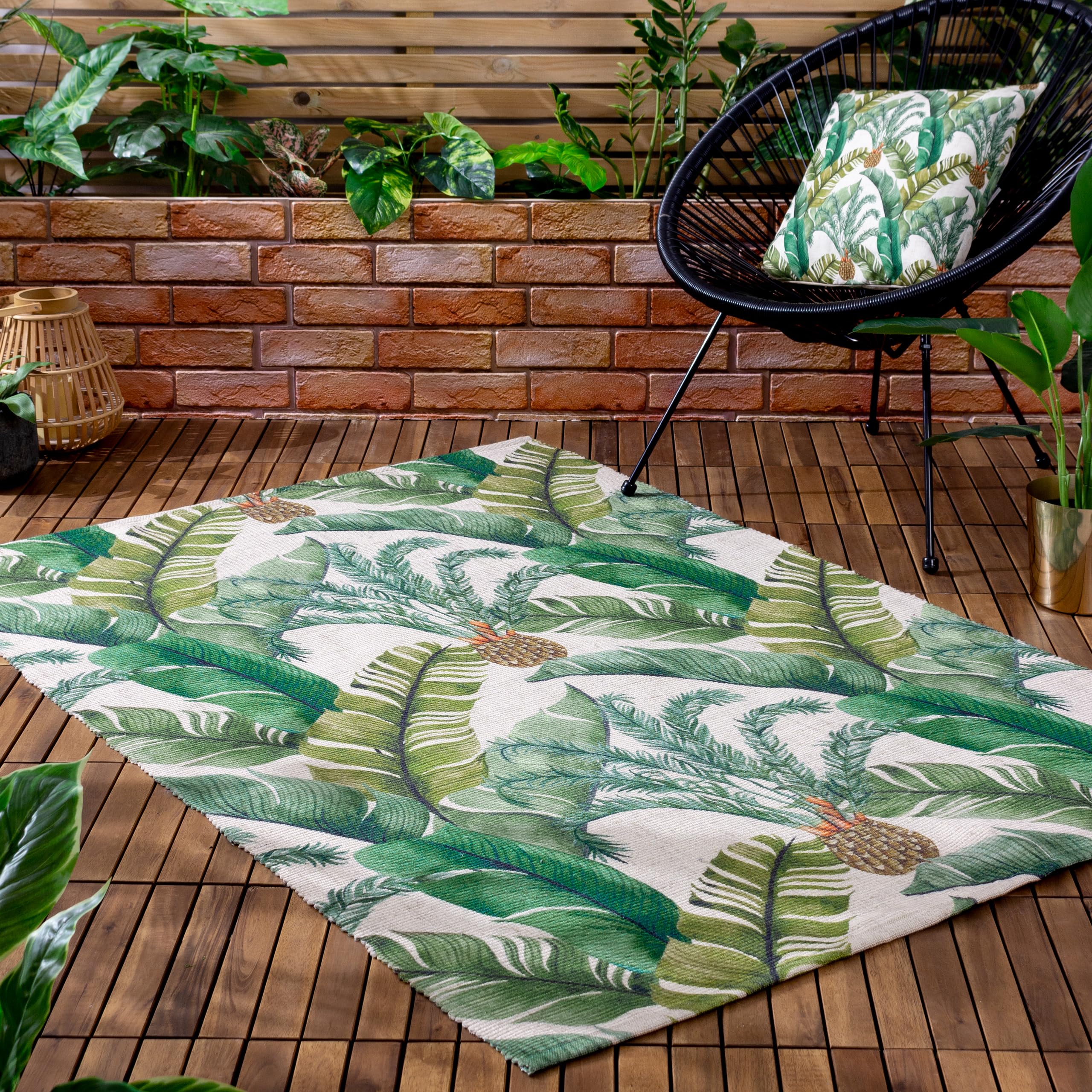 B&Q -  Maui Outdoor/indoor Washable Rug