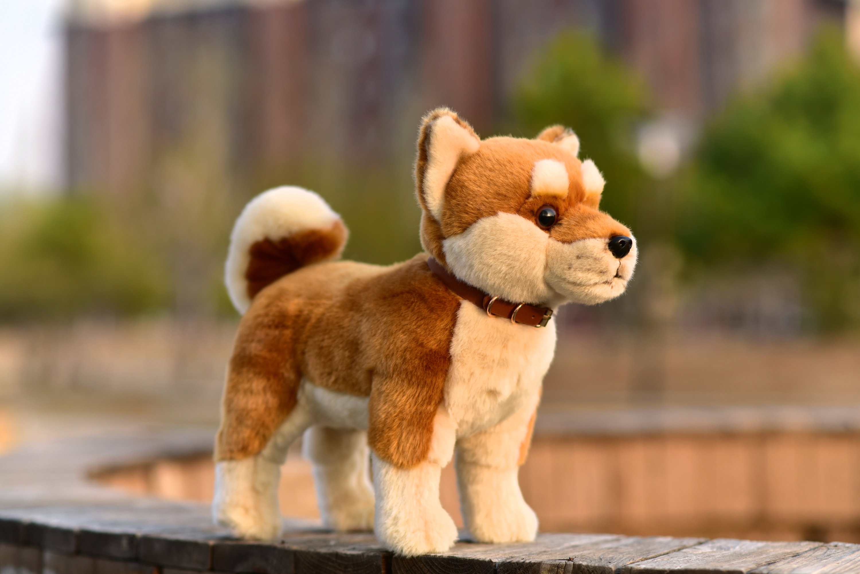 Amazon.com: LIUHONGFEI Simulated Shiba Inu Plush Toy, Realistic