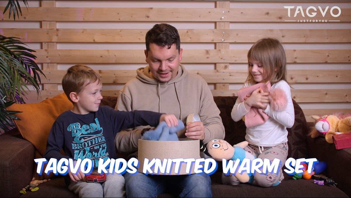 Set Invernale Berretto, Sciarpa E Guanti Per Bambini - In Pile E Acrilico - Foto 11