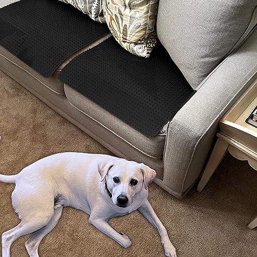 Miniatura 2 de RESILIA Protector de muebles azulejos disuasorios para mascotas, tapete de entrenamiento sin mascotas, para gatos, perros, conejos, uso en