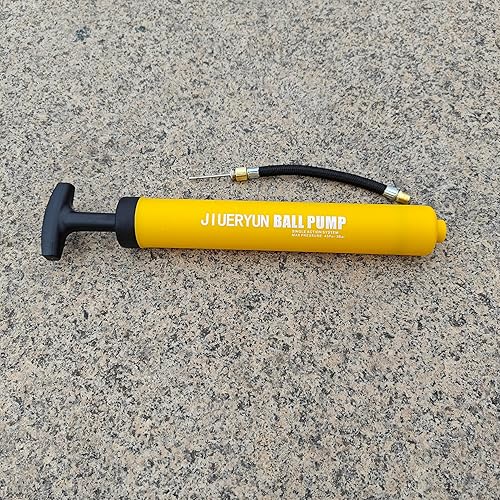 Miniatura 6 de Inflador de bola deportiva con 5 agujas (pin), bomba de aire portátil de doble acción con pasadores para inflar pelota de fútbol, fútbol, voleibol,