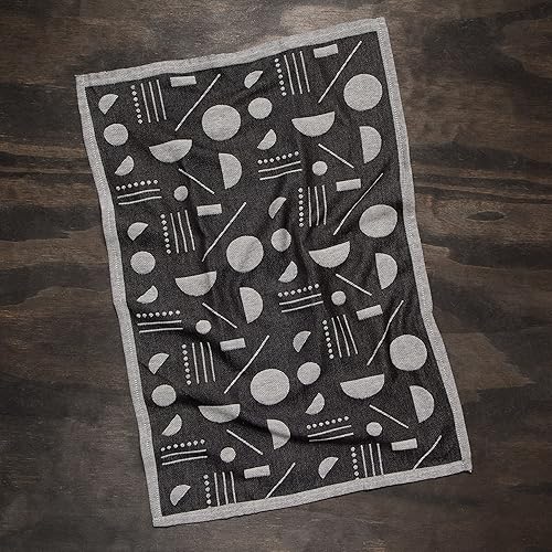 Miniatura 2 de Danica Studio Domino - Toalla de cocina de algodón tejido jacquard, 18 x 28 pulgadas