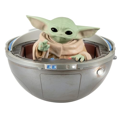 Honeywell ornement Noël 2024 Star Wars Mandalorian Grogu lumière son