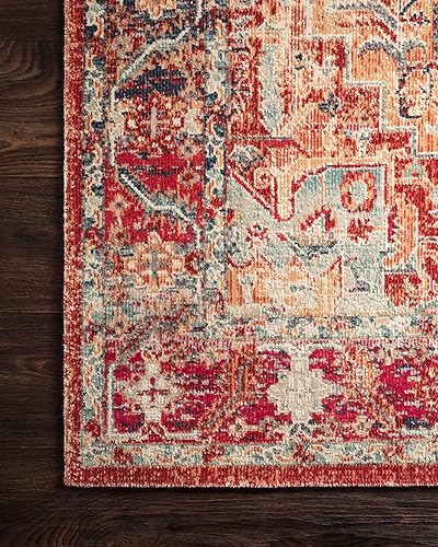 Miniatura 4 de Loloi II Nour Collection NU-01 - Alfombra de área de transición de 7 pies y 9 pulgadas x 10 pies y 6 pulgadas