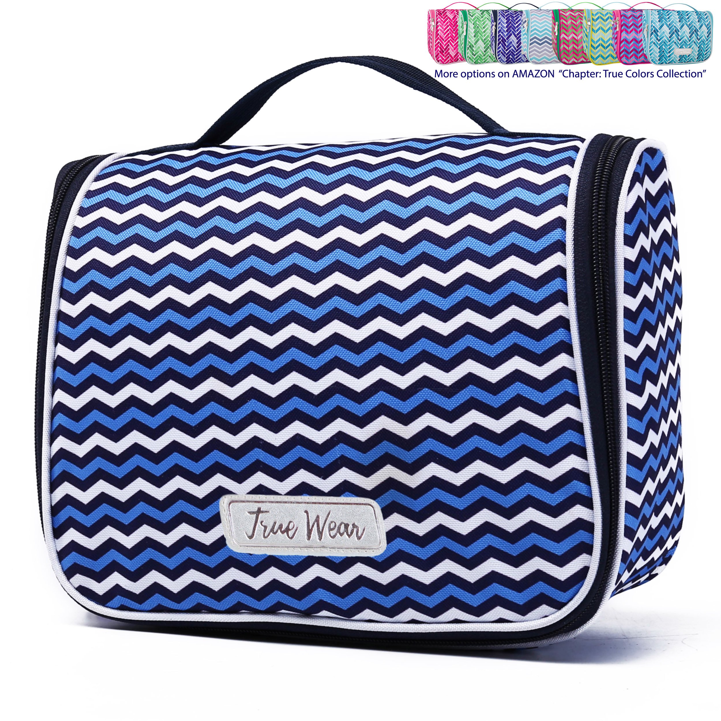 Chapter: True Colors. Large Makeup & Cosmetic Hanging Toiletry Bag Travel Organizer for Men & Women - Bali Continuum