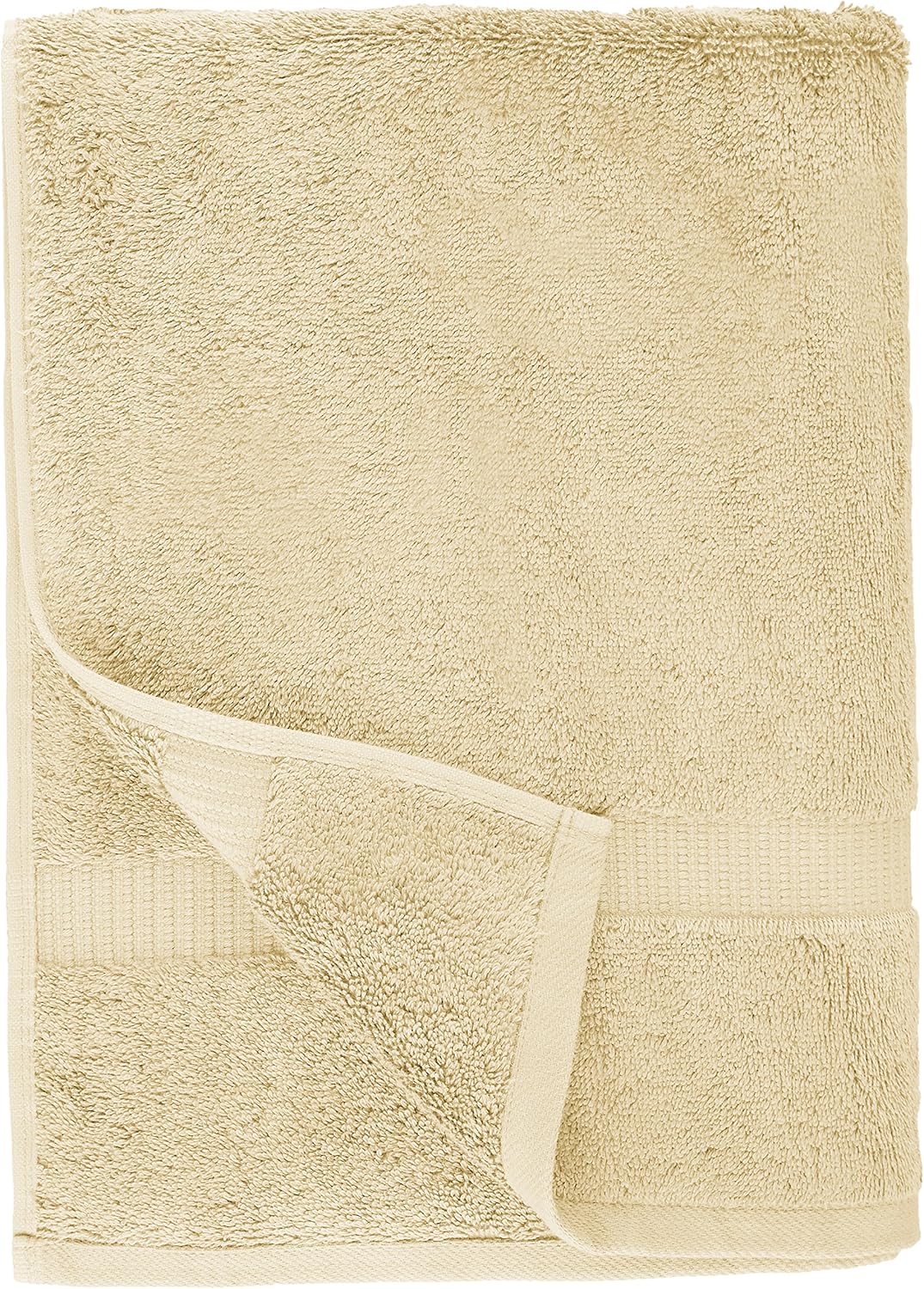  Brand – Pinzon Organic Cotton Bathroom Towels, 6-Piece Set, Sand Beige : Home & Kitchen