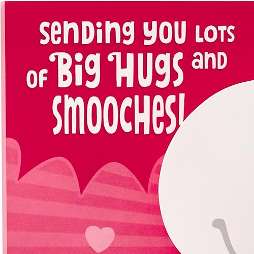 Miniatura 3 de Hallmark Peanuts - Tarjeta musical para el día de San Valentín para niños (abrazo de Snoopy) (699VCG3007)