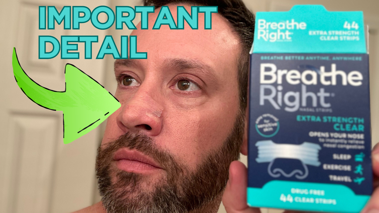Watch Breathe Right Strips Clear Extra Strength Review on Amazon Live