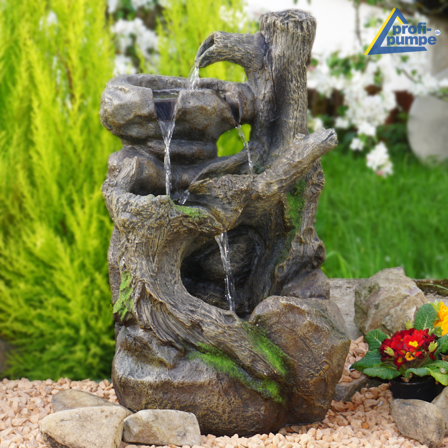 Fuente Solar FUENTE DE JARDÍN Fuente Decorativa Solar Baño De Pájaros  Cascada Luz De Jardín Bomba De Estanque - Fuente De Agua Para Jardín,  Estanque De Jardín, Terraza, Balcón (solar - MÄRCHEN-Frosch, image size:1500x1500