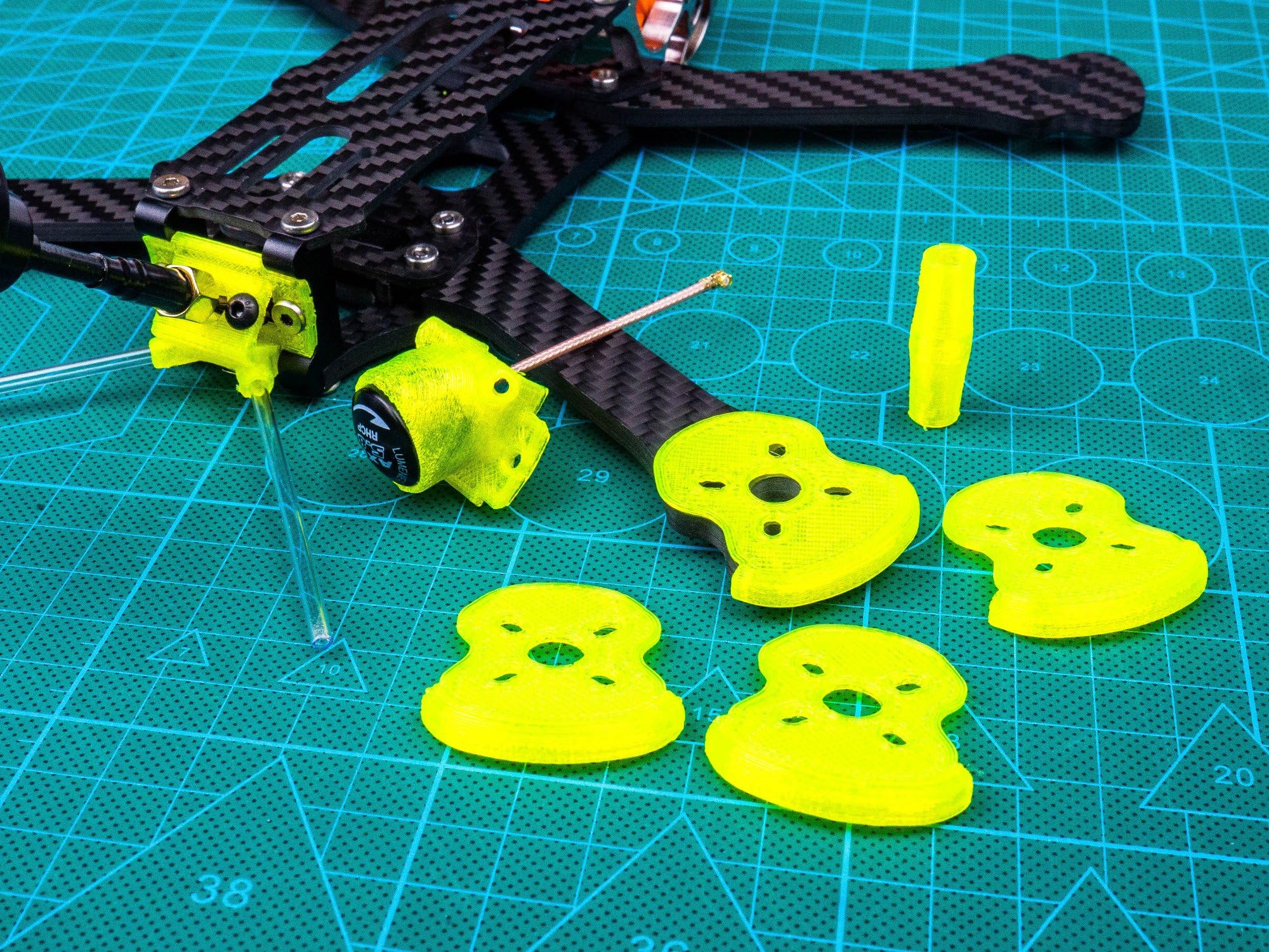3DPOWER x Armattan Rooster Combo Upgrade Kit (Antenna mount+MOTOR GUARD+BUMPER)