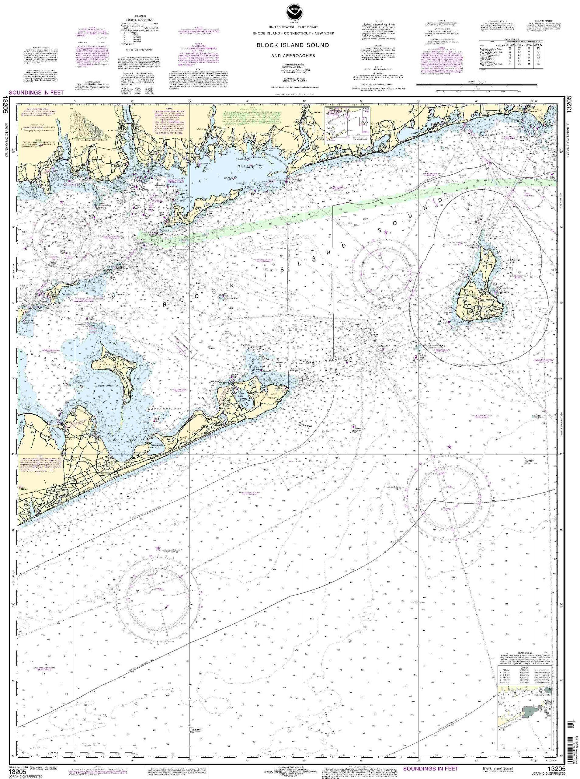 NOAA 13205 Block Island Sound