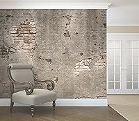 Vista 3 de WR50520 Mural de pared de hormigón roto