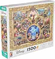 ディズニークラシック パズル (1500ピース) Disney(ﾃﾞｨｽﾞﾆｰ) ｸﾗｼｯｸﾊﾟｽﾞﾙｾｯﾄ 500ﾋﾟｰｽ*4 【ﾗｲｵﾝｷﾝｸﾞ】【ﾃｨﾝｶｰ