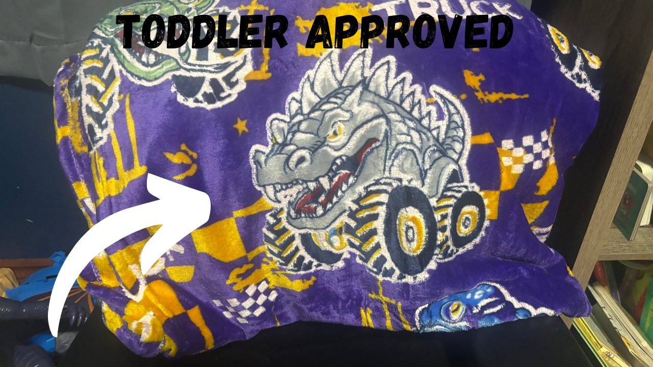Review- glow in the dark truck blanket