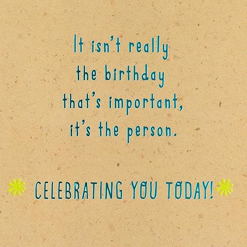 Miniatura 17 de Hallmark Tarjeta de cumpleaños exclusiva (Happy Happy Happy) Feliz Feliz Feliz,Party Hats,Algo para celebrar,https:/ www.Yaxa/dp/undefined