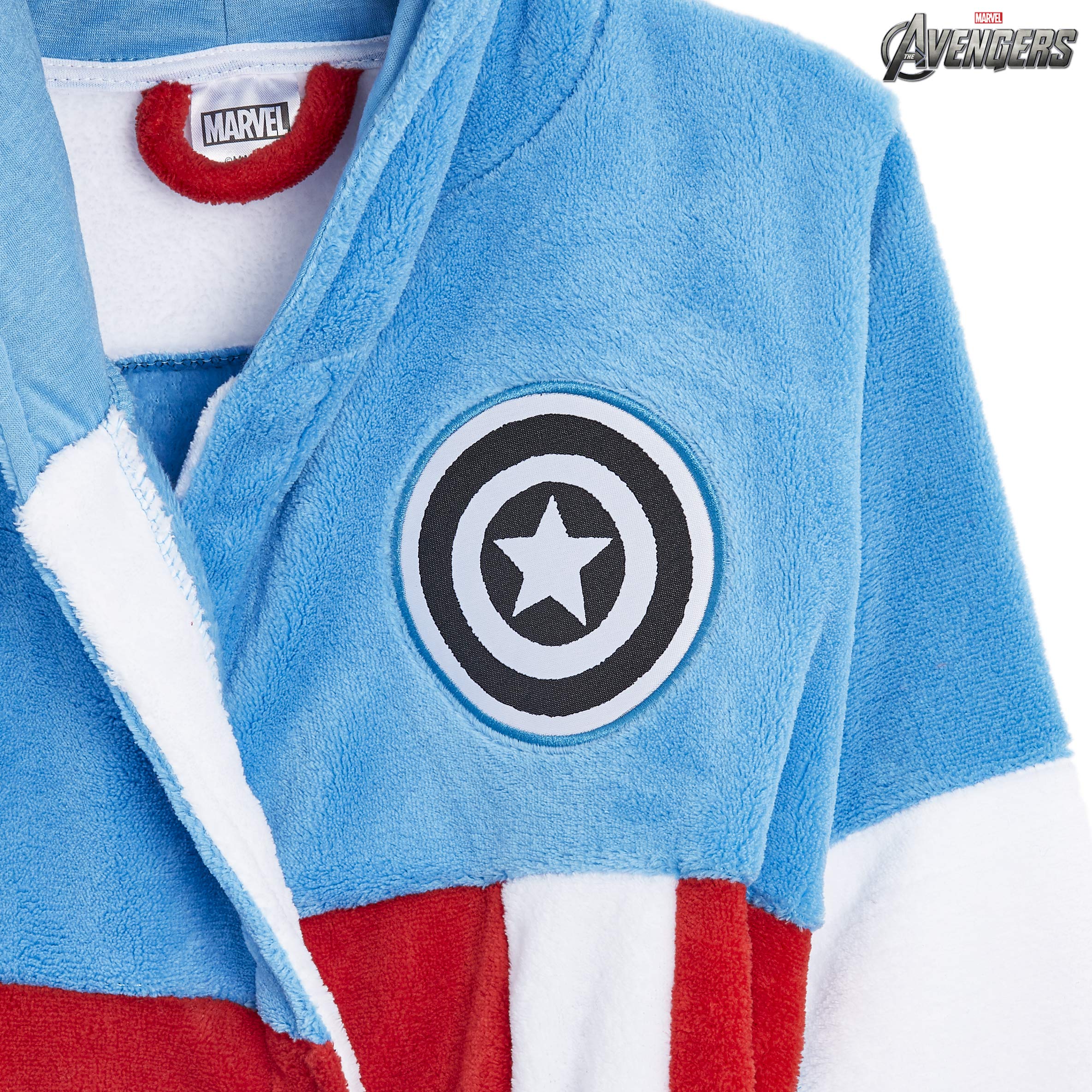 Buy Marvel Avengers Dressing Gown For Boys, Kids Fleece Dressing Gowns