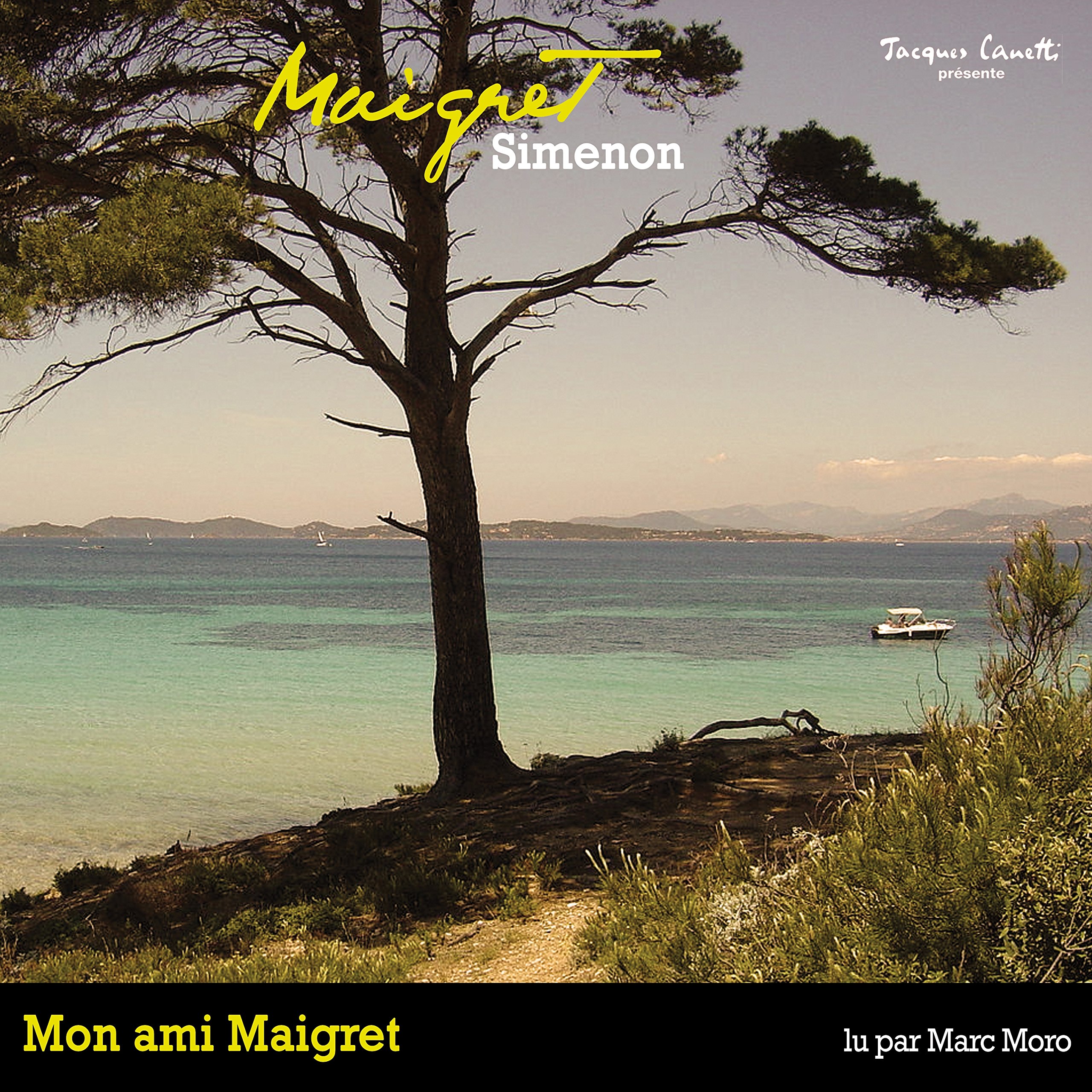 Cover art for Mon ami Maigret