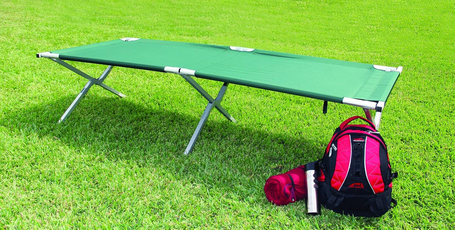 texsport deluxe folding camp cot