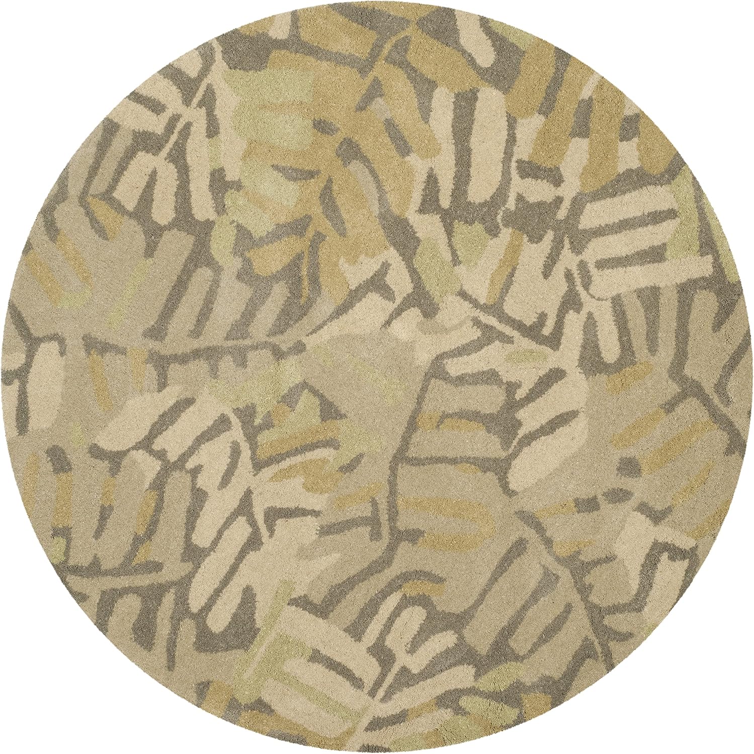 Martha Stewart x SAFAVIEH Area Rug Collection - 9' x 12', Spud, Handmade Wool, Ideal for Living Room, Bedroom, Office, Dining Space (MSR4548A)