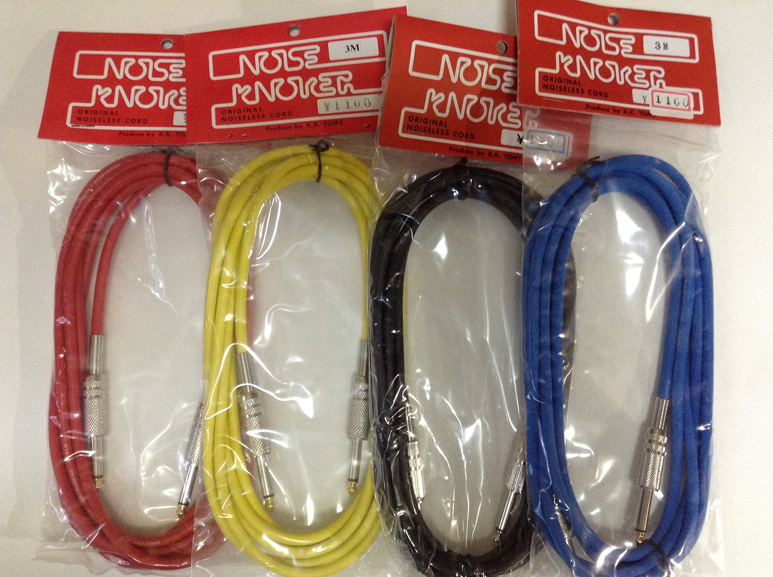CANARE 2P⇔2P標準シールドケーブル3m（4本セット）新品 CANARE (カナレ) 楽器用シールドケーブル 3m ブラック - シライ