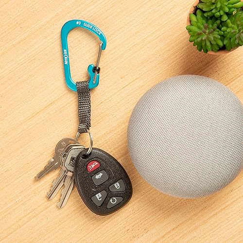 Miniatura 6 de Nite Ize CSLAW3-03-R6 Llavero SlideLock, azul