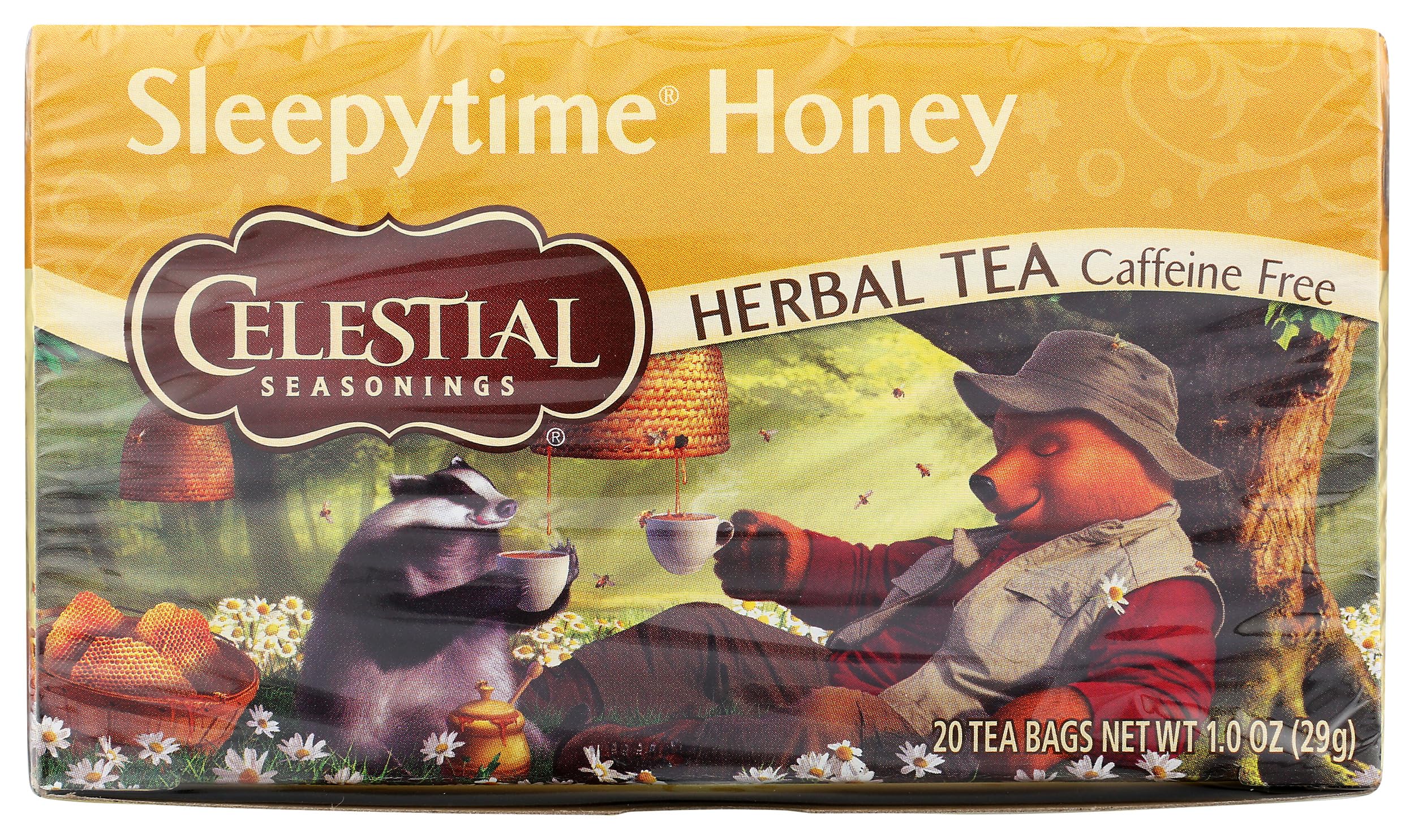 Celestial Seasonings Herbal Tea Sleepytime Honey 20 Bags Case Of 6