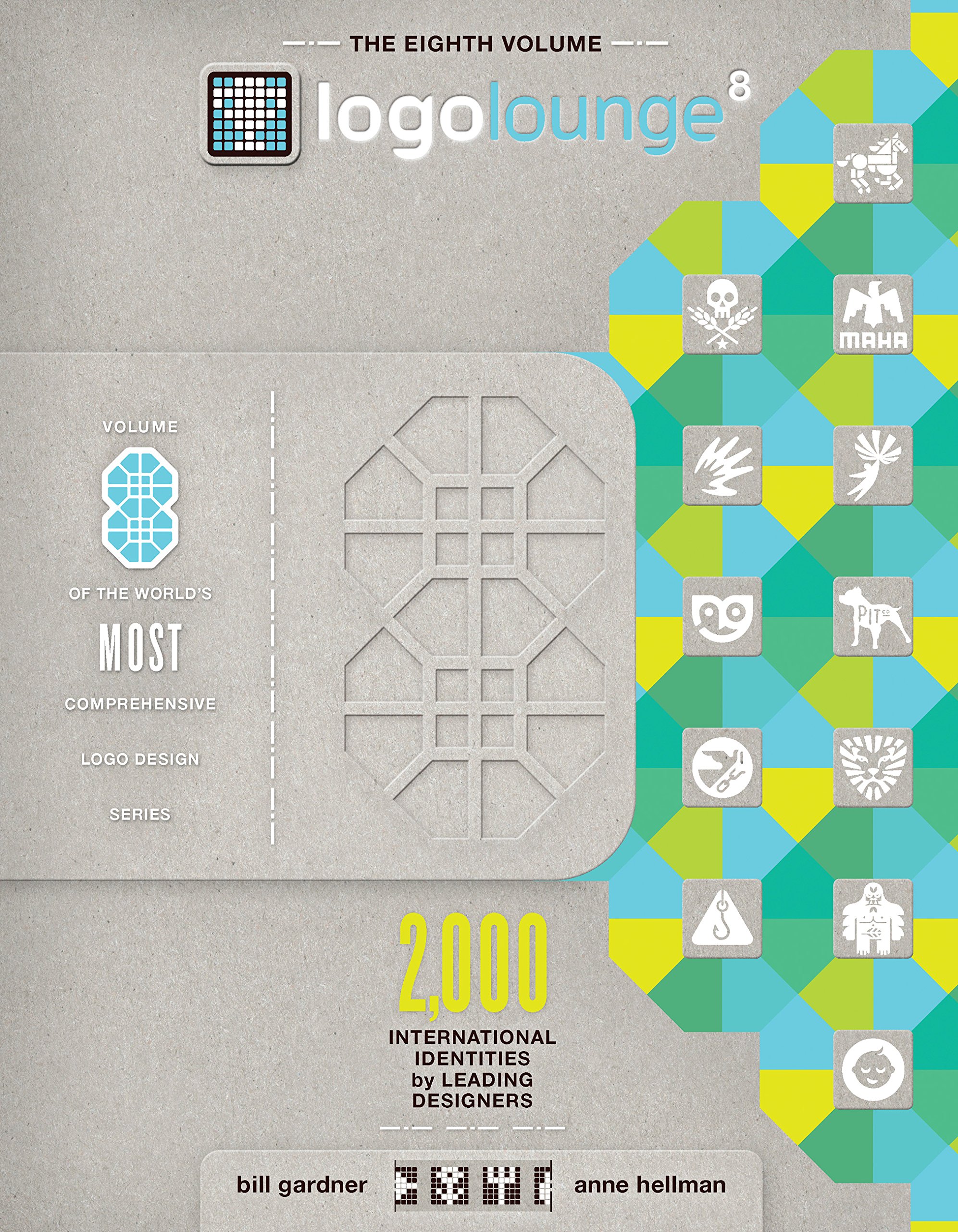 LogoLounge 8 le livre inspirant posé sur votre bureau créatif