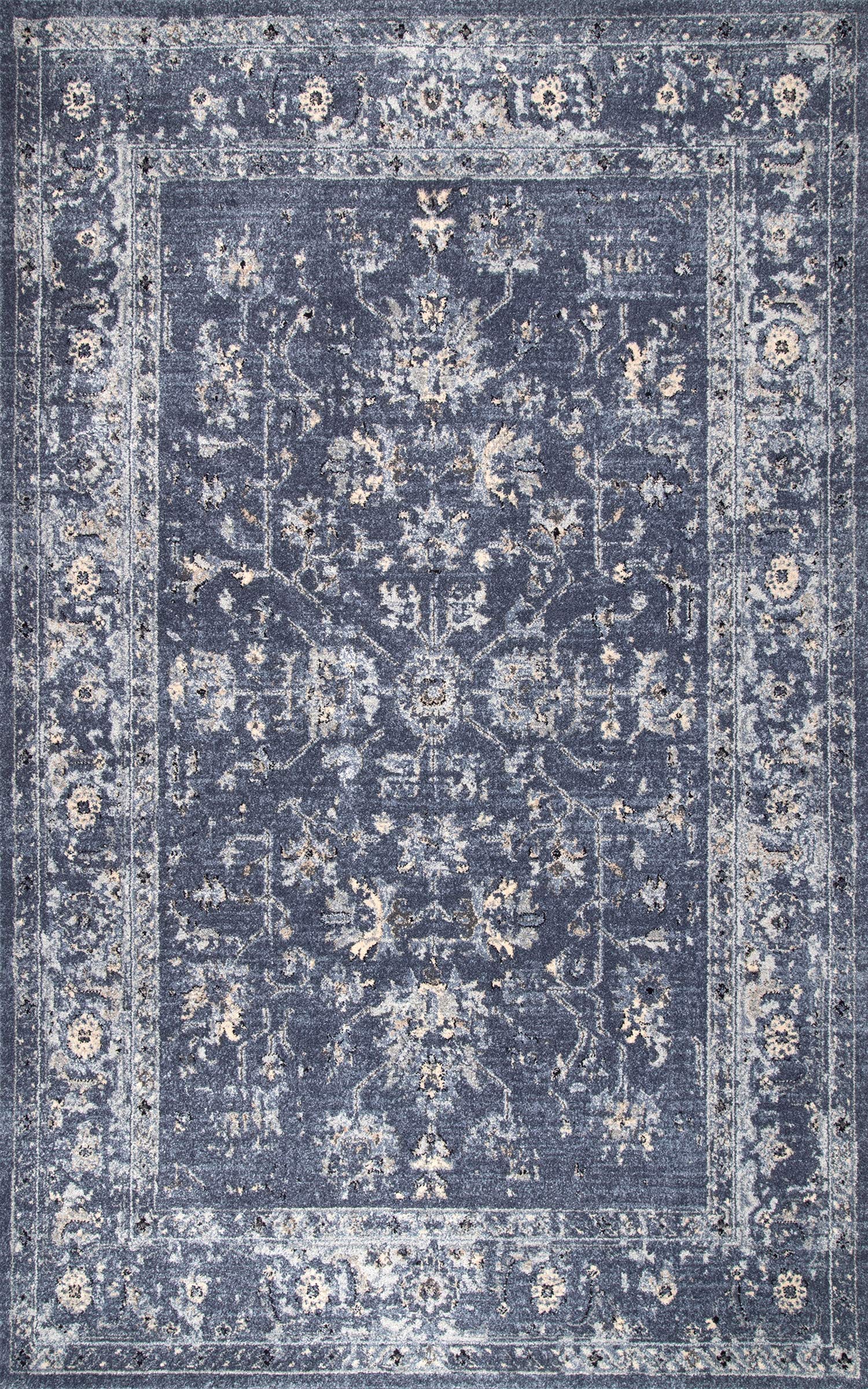 nuLOOM Vintage Emma Area Rug, 5x8, Blue