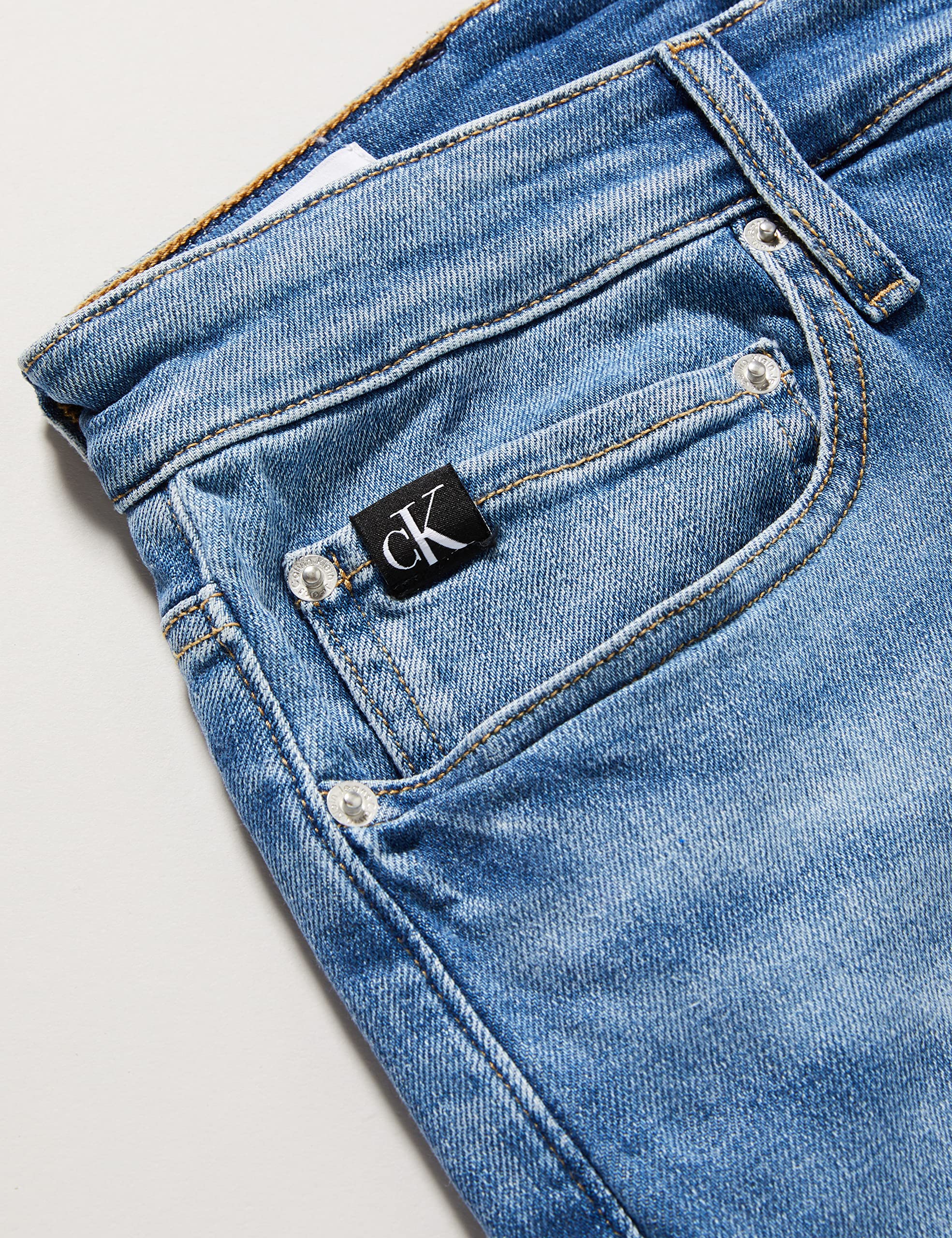 Calvin Klein Uomo Jeans Slim Fit, Blu (Denim Medium), 32W/30L