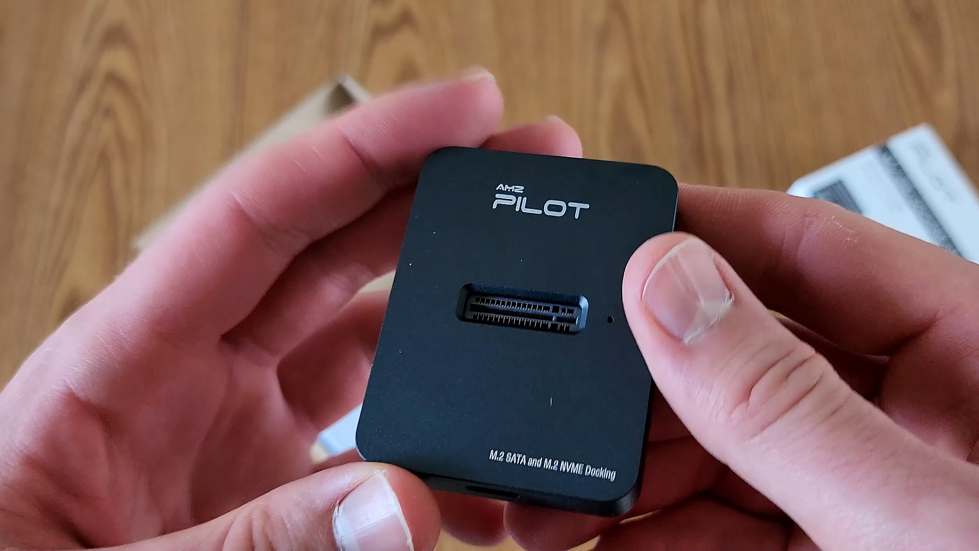 Amazon.com: AMZPILOT M.2 NVMe & SATA to USB C Docking Station, M.2
