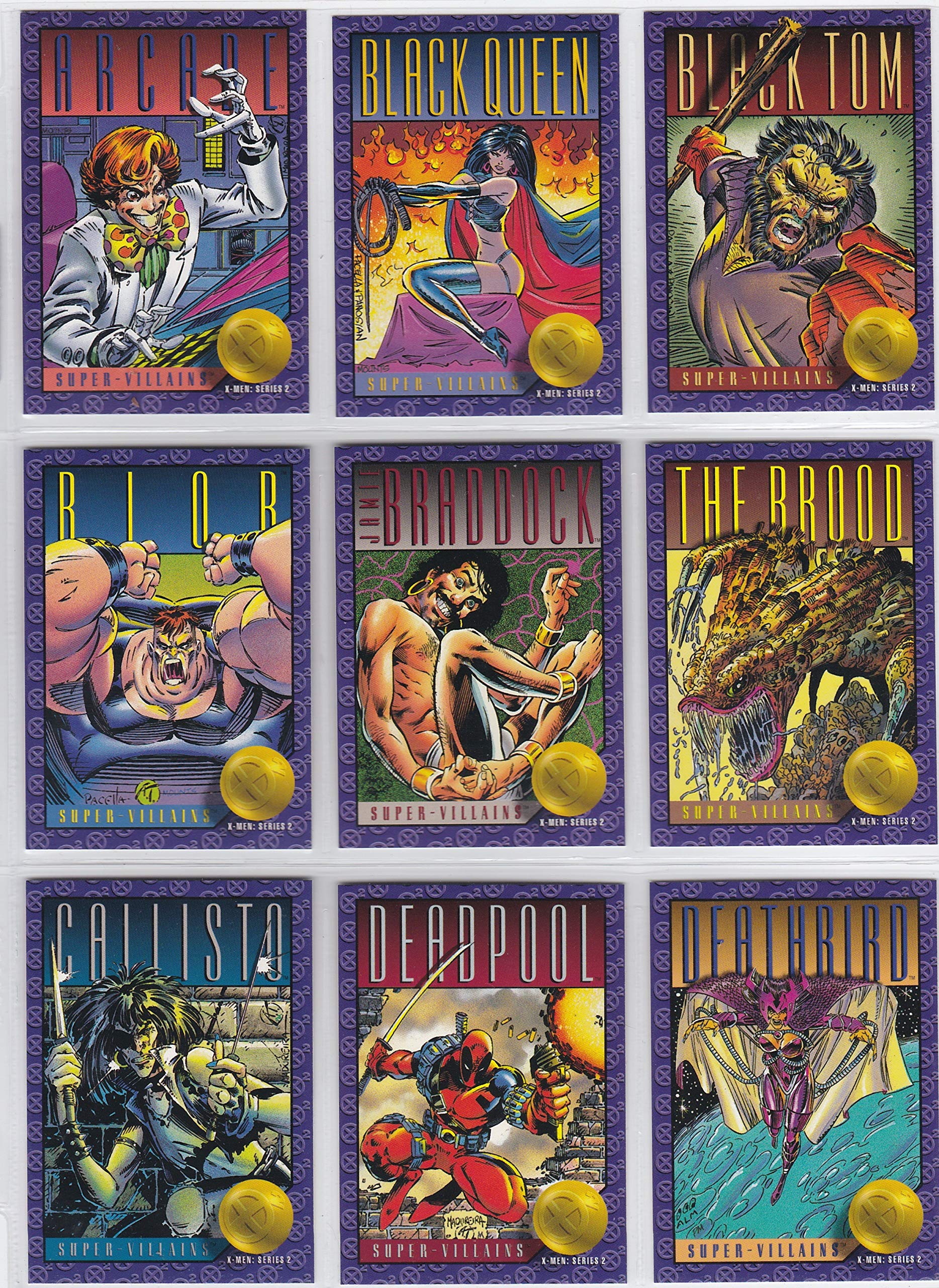 Amazon.com: 1993 X-Men Series II Collector's Card Tin (Full Base