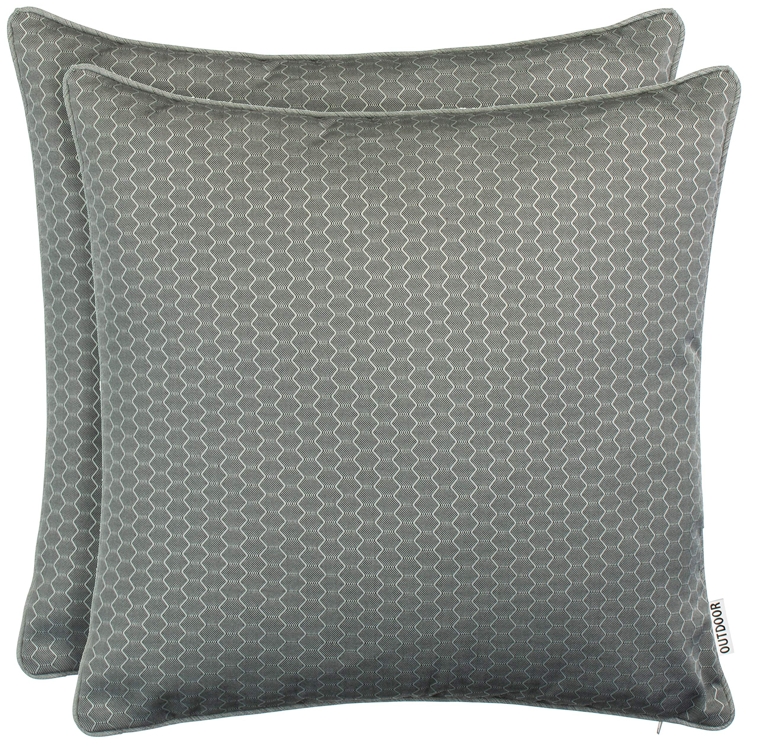 2 Pz Cuscini Da Esterno | Cuscini Per Pallet Rossi In Tessuto Oxford Cfw91102 90612825