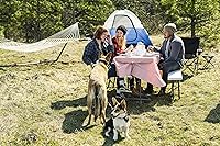 Vista 6 de Stansport Paquete combinado de manteles de picnic con abrazaderas