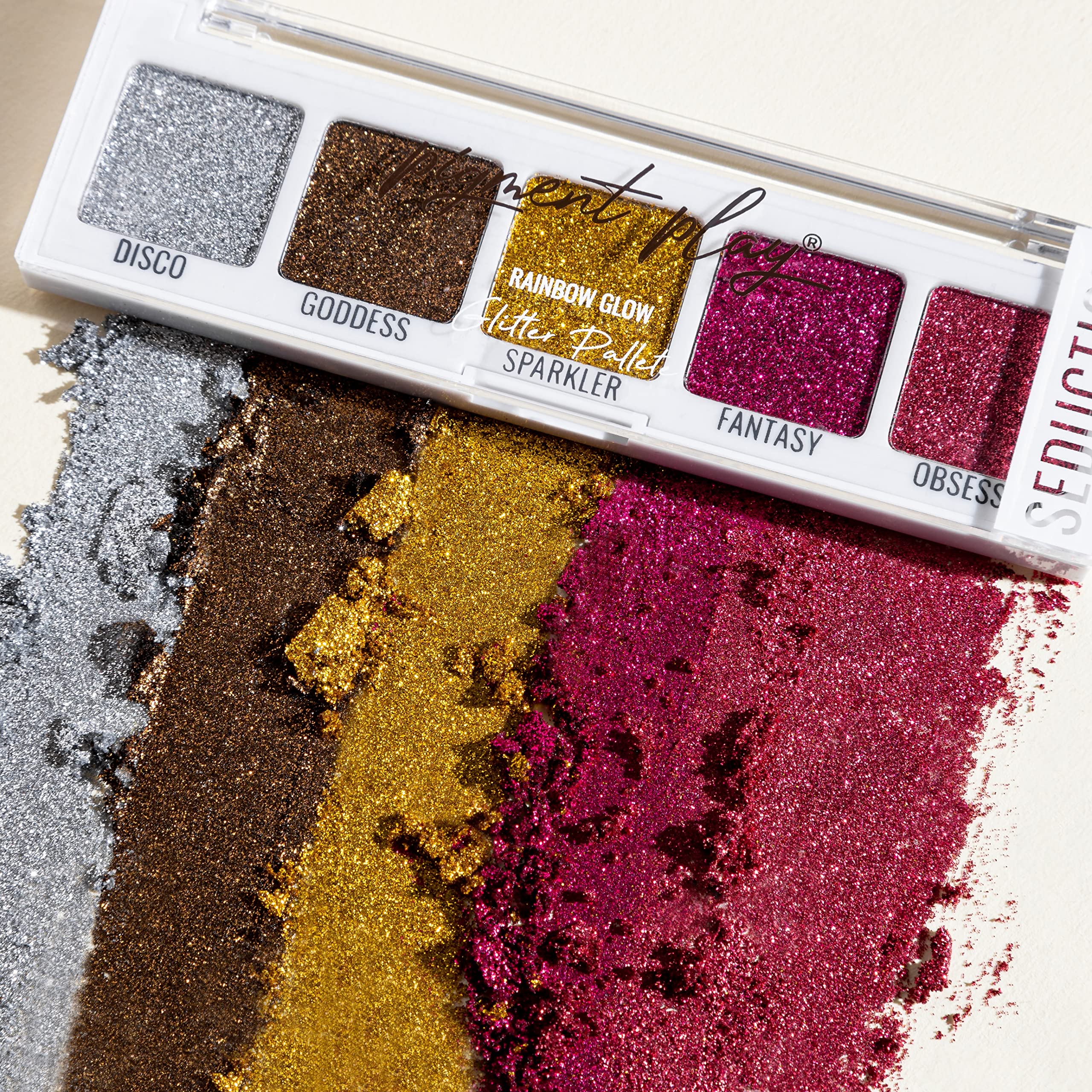 Pigment Play Max Effects Mini Glitter Palette - Desire (Seduction)