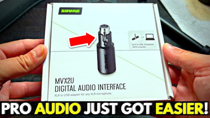 シュア　MVX-2U MVX2U - Digital Audio Interface - Shure USA