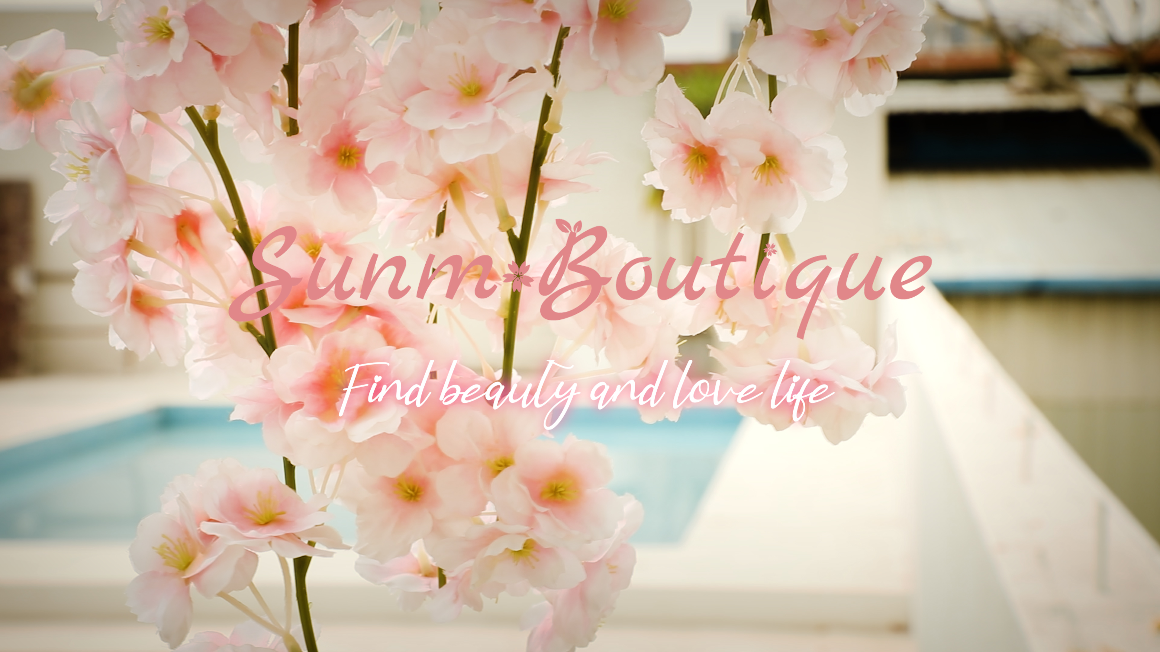 Amazon.com: Sunm Boutique 4-Pack 23.6 Ft Cherry Blossom Garland