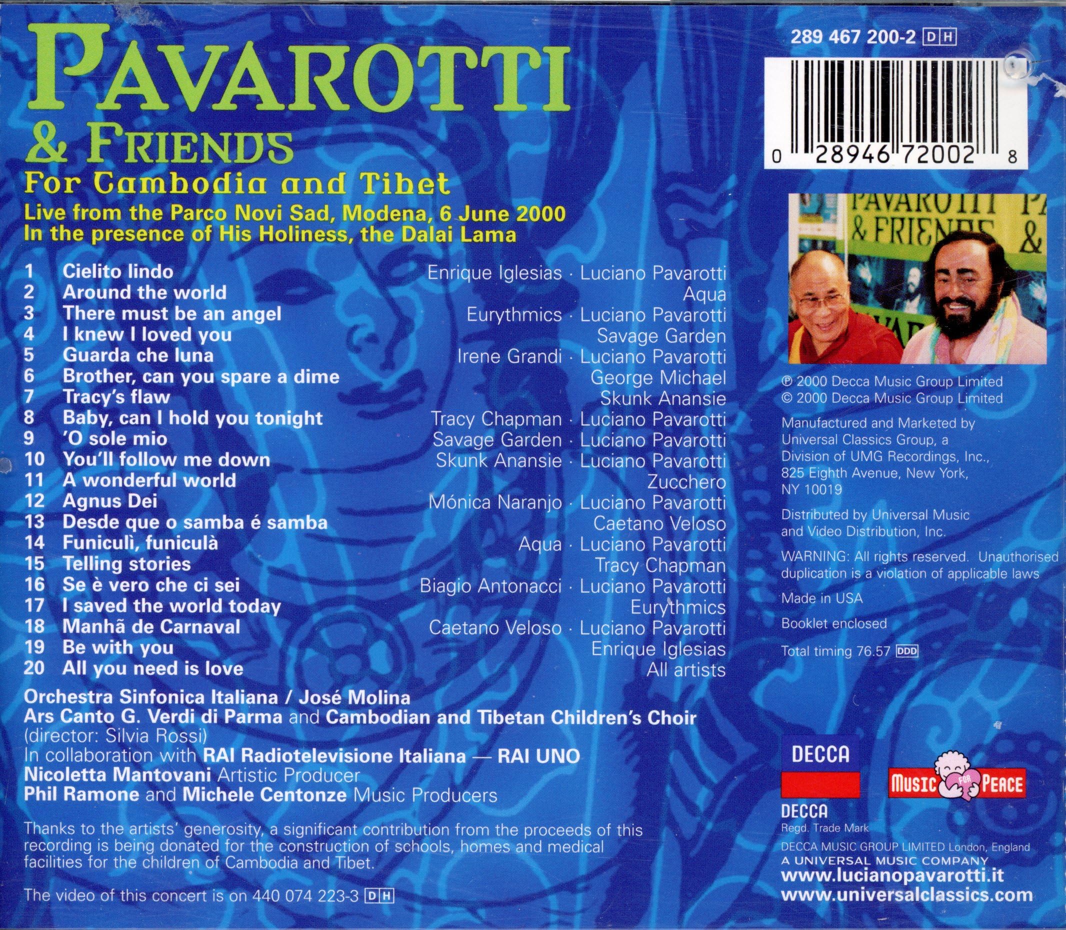 Pavarotti & Friends..