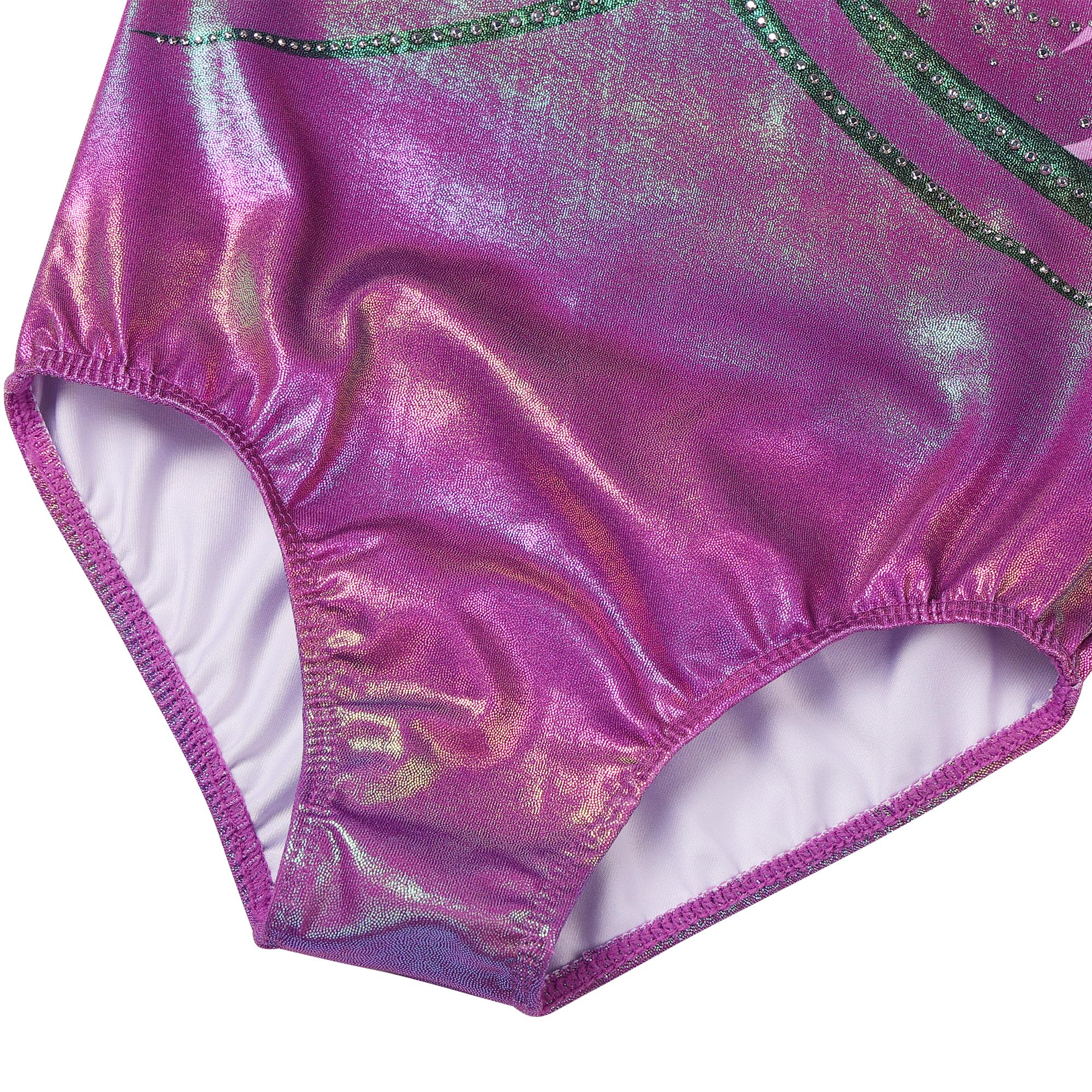 XFGIRLS Justaucorps De Danse Sans Manches Classique Et Élégant Pour Filles (3-14 Ans) - Tenue De Gymnastique Rythmique Et Ballet