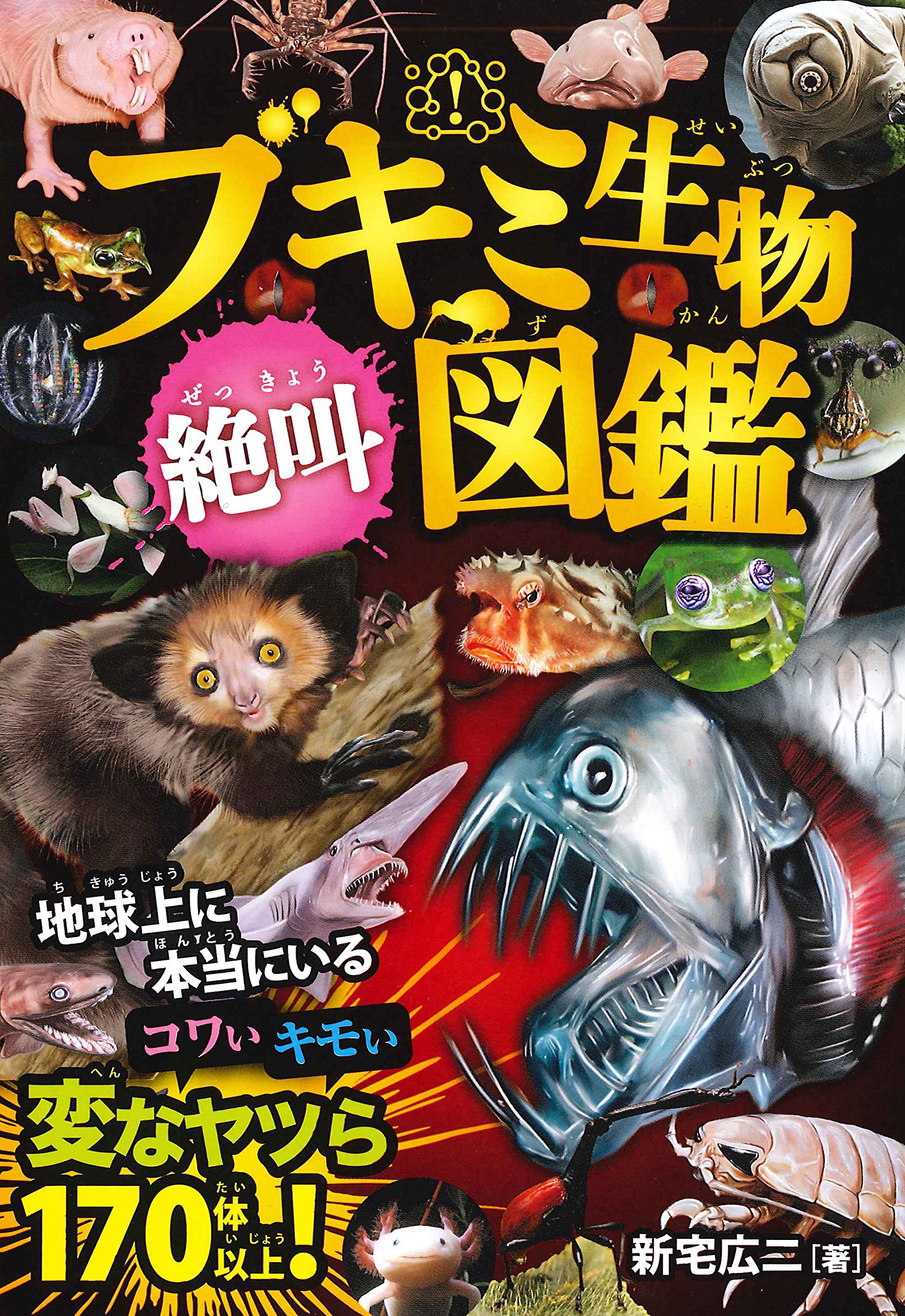 Amazon.co.jp: ブキミ生物 絶叫図鑑 : 新宅 広二: 本