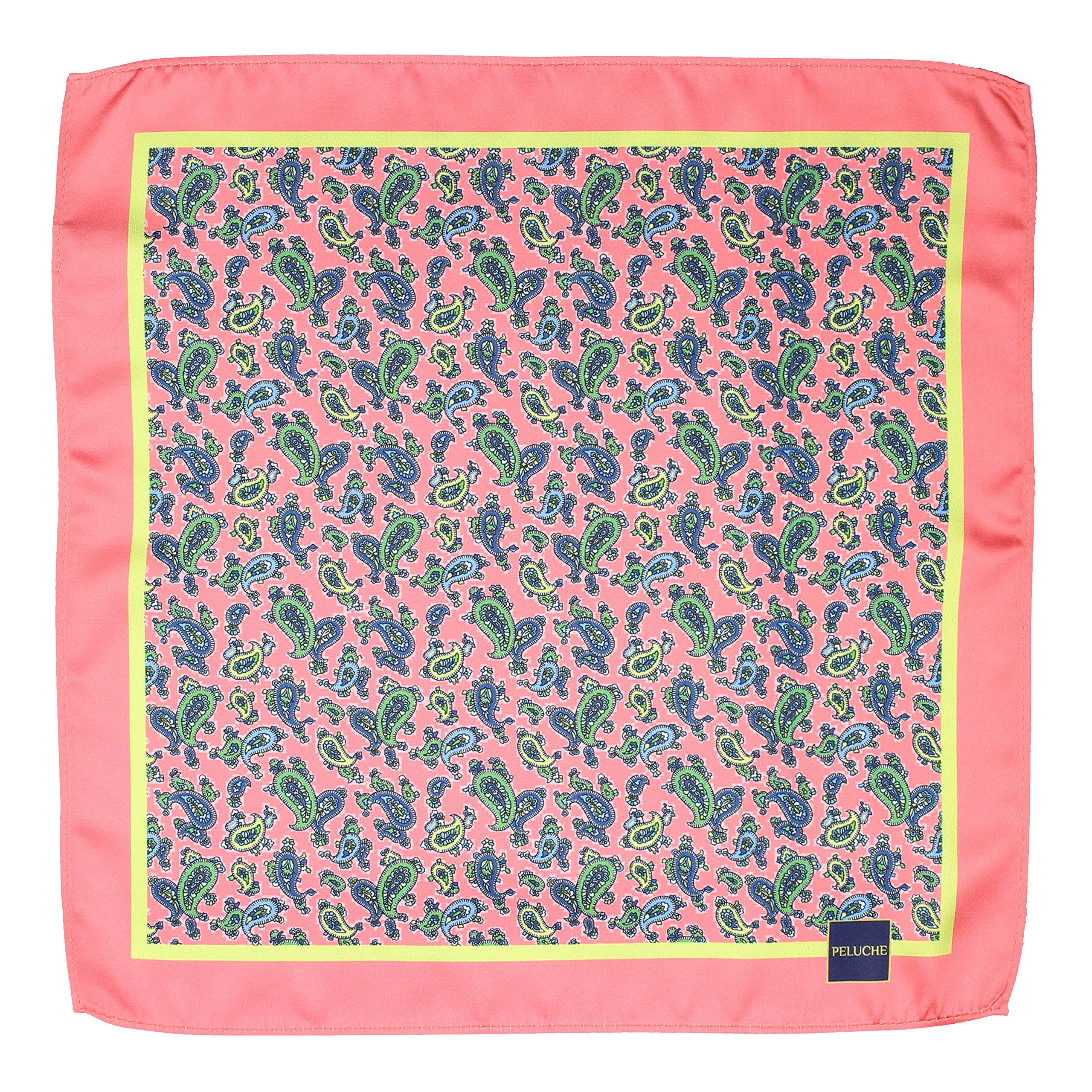 peluche Elegant Paisley Design Pocket Square For Men-picture-10