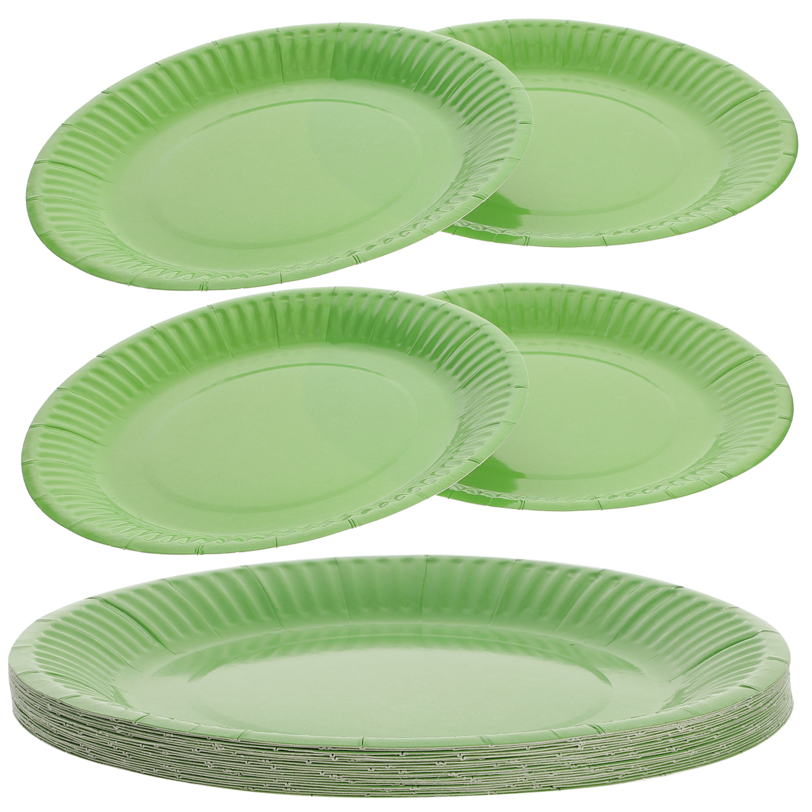 Amazon.co.jp: NOLITOY 20個 7 インチ用紙トレイ 紙デザート