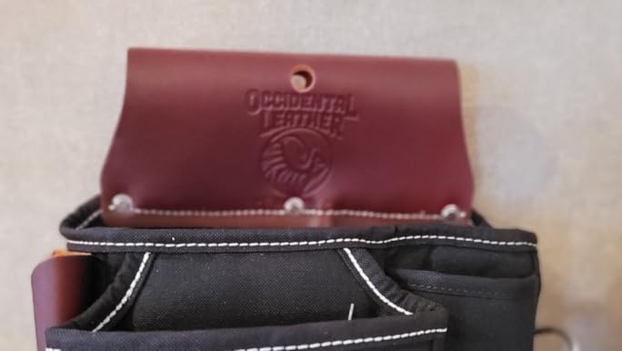Occidental Leather Stronghold Tool Case - 18 Pockets & Tool